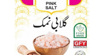 Pink salt river side